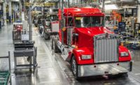 Kenworth’s assembly line in Renton, WA