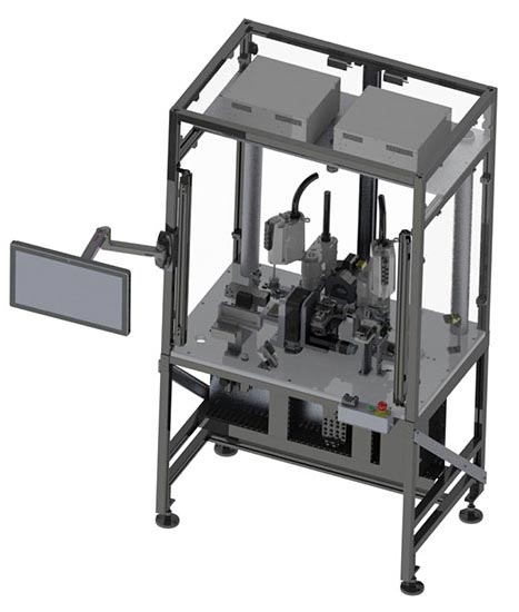 Flow chart of steps in building an automated assembly line