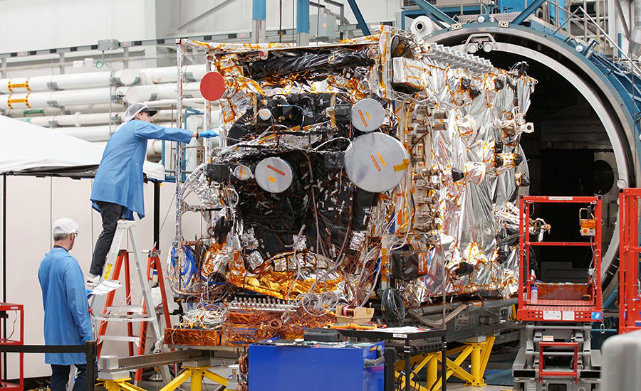 James Webb Space Telescope being assembled at Space Park